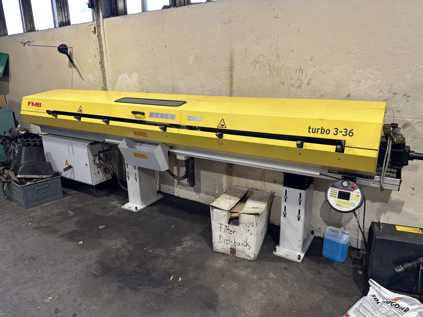 Podajnik pręta FMB turbo 3-36