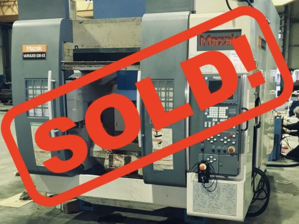 Frezarka 5 osi, Mazak Variaxis 630 – 5X